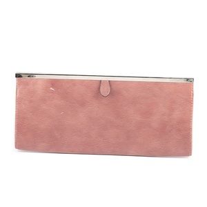 Pink clutch / snapping shoulder bag by Aldo
